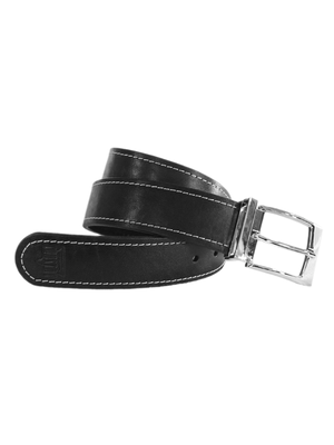 Ремень с белыми нитками