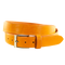 Оранжевый ремень из кожи